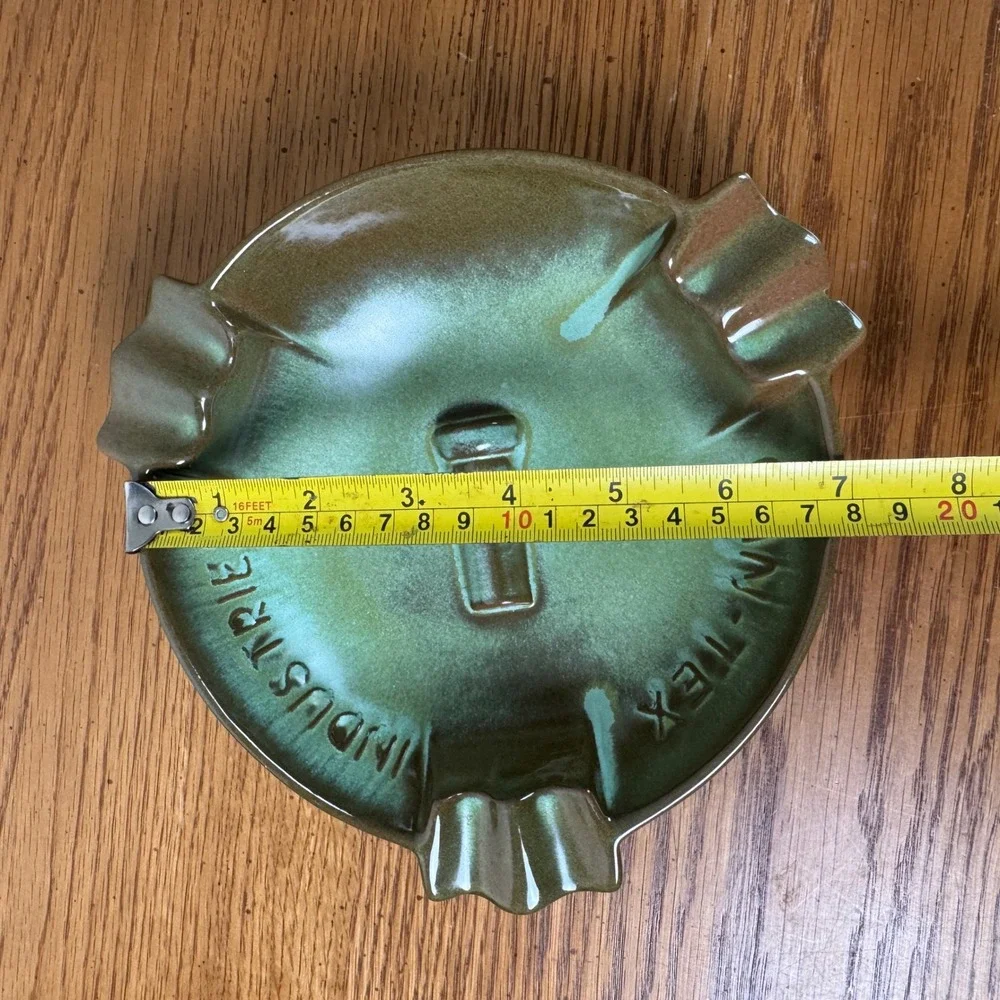Vintage FRANKOMA Pottery CAN-TEX INDUSTRIES‎ Ashtray 458